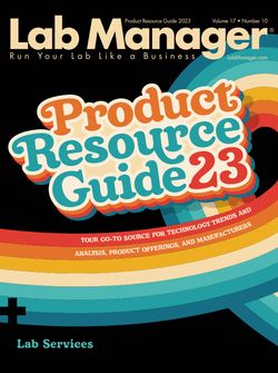 Stylized Text with rainbow background that reads Product Resource Guide 2023
